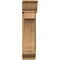 Ekena Millwork Imperial Traditional Rough Sawn Bracket w/ Offset Brace, Western Red Cedar, 8"W x 22"D x 34"H BKT0806X22X34IMP01RWR - alternate 3